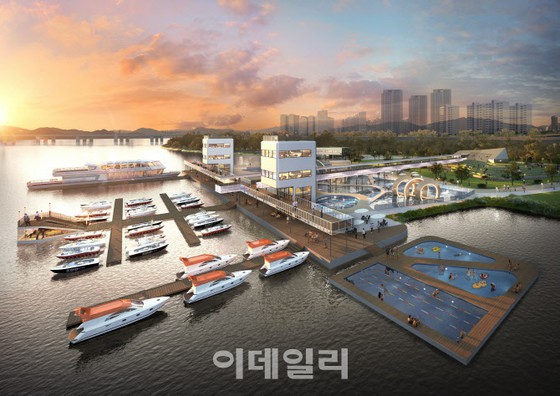 Seoul membangun 'kolam apung' bergaya Kopenhagen di Sungai Han