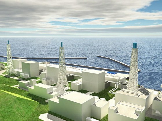 Injeksi air laut ke dalam 'terowongan pelepasan' air olahan dari pembangkit listrik tenaga nuklir Fukushima selesai