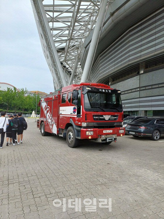``Bom dipasang di stadion Olimpiade'' di SNS... Urusan di mana lebih dari 200 orang dievakuasi = Korea Selatan