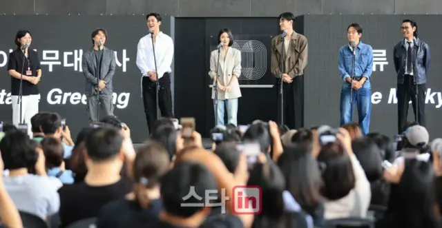 【フォト】ロウン&シン・イェウン&パク・ソハムら、映画「濁流」野外ステージイベントに出席