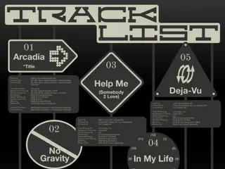 CHEN EXO merilis daftar lagu untuk mini album ke-5 "ARCADIA" pada tanggal 29... Lagu utama adalah "Arcadia"