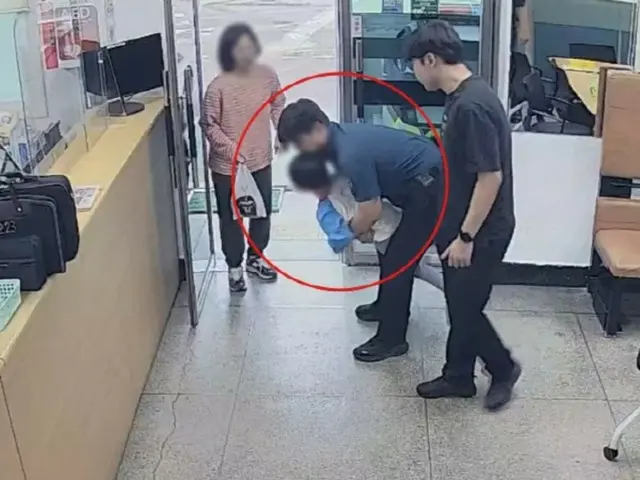 "Permen tersangkut di tenggorokan"... Polisi Korea Selatan menyelamatkan anak berusia 5 tahun dengan manuver Heimlich
