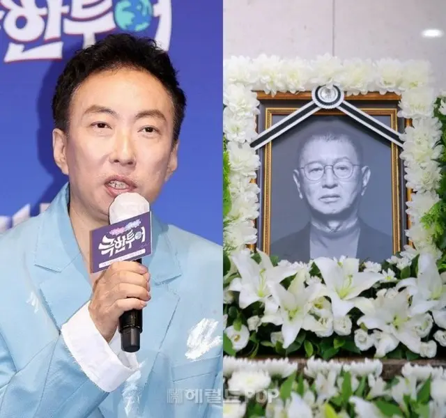 パク・ミョンス、故チョン・ユソン先輩を哀悼し番組をお休み