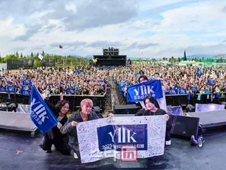 Bersatu kembali untuk pertama kalinya dalam 23 tahun, band Jepang-Korea "Y2K" naik panggung di festival rock