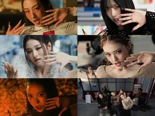 MEOVV merilis teaser video musik untuk singel digital baru "BURNING UP"