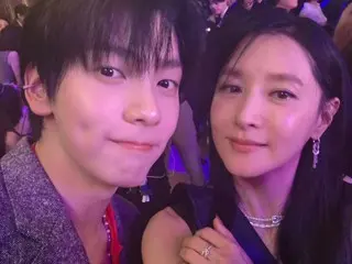 Aktris Lee Yong-ae berbagi foto manis dengan anggota "TOMORROW X TOGETHER" SOOBIN... Sebuah harapan terwujud untuk putrinya
