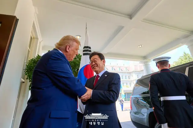 米韓関税交渉で合意した李大統領、SNSに「とてもすてきで美しい交渉だった」