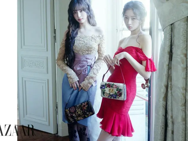 「IVE」リズ&レイ、パリで会ったある日…優雅なシルエットのグラビア公開01