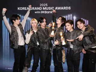 "BOYNEXTDOOR" memenangkan penghargaan Grand Performer... "Terima kasih telah membuat kami bersinar" = "2025 KGMA"