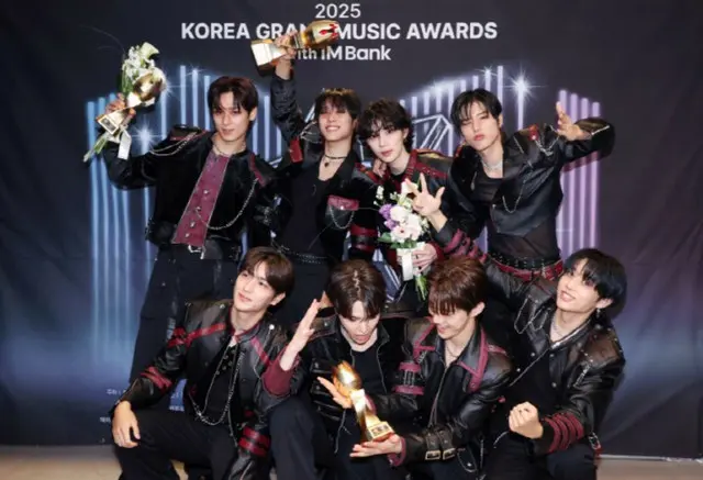 「THE BOYZ」、“グランドオナーズチョイス”受賞…「ファンのために一生懸命走る」＝「2025 KGMA」