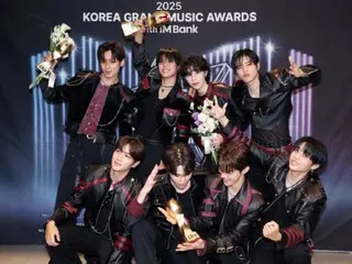"THE BOYZ" menerima penghargaan "Grand Honors Choice"... "Berlari keras untuk penggemar kami" = "2025 KGMA"