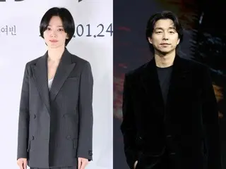 Aktor Gong Yoo sedikit cemburu pada Song Hye Kyo atas hadiah yang diterimanya di lokasi syuting... "Aku sangat berterima kasih, tapi apakah Song Hye Kyo adikmu dan aku pamanmu?"