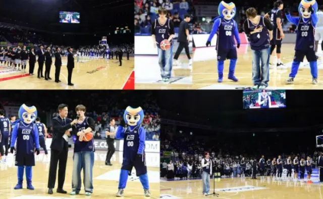 「n.SSign」、韓国プロバスケットボールKCCのホーム競技を応援