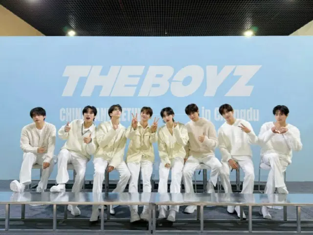 "THE BOYZ" juga memikat penggemar Tiongkok... Fan meeting diadakan di Chengdu