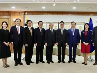 Perdana Menteri Kim bertemu dengan politisi Jepang untuk merayakan keberhasilan penyelenggaraan pertemuan umum Komite Kerja Sama Jepang-Korea (Korea Selatan)