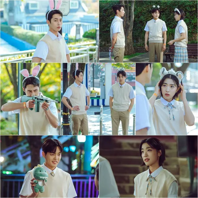 「ラストサマー　初恋の再生」イ・ジェウク×チェ・ソンウン×キム・ゴヌ、制服姿で遊園地デート…微妙な三角ロマンス