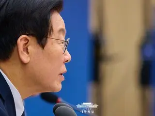 Tingkat popularitas Presiden Korea Selatan Lee Jae-myung "turun" sedikit.