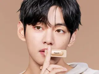 Penjualan "Yunth," yang duta mereknya adalah V BTS, meningkat 200%... Volume obrolan di media sosial meningkat 322 kali lipat, membuktikan "efek V".