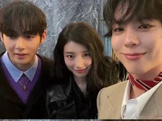 V BTS, Suzy (miss A), dan Park BoGum memiliki visual yang memukau, seolah-olah mereka keluar dari buku komik.