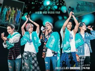 Poster utama “15th Anniversary of Debut” “SHINee”, film “MY SHINee WORLD” dari 5 anggota dirilis