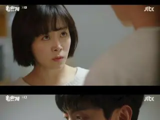 ≪REVIEW Drama Korea≫ Sinopsis "Queen of Hip Touch" episode 3 dan cerita di balik layar syuting... Akting lucu Lee Min Ki, meniup tisu yang dimasukkan ke hidungnya dan memukul wajah Han Ji Min
 Ru = Cerita/sinopsis di balik layar
