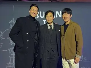 Aktor Daniel H terlihat semakin keren setelah mengumumkan pernikahannya...Tiga pengambilan gambar bersama Lee Byung Hun dan Park Jisung sungguh ``luar biasa''