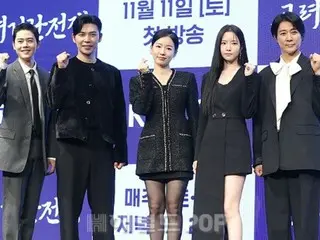 [Foto] Kim Dong-joon, Choi Su Jong dan lainnya menghadiri presentasi produksi drama taiga KBS "Koryo-Khitan War"