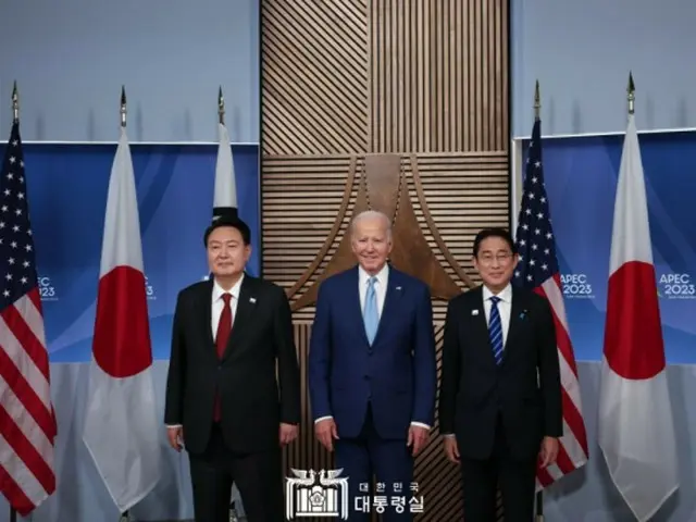 日米韓の首脳が3か月ぶりに「対面」…バイデン氏「日米首脳のおかげで大統領任務遂行の重荷が減った」