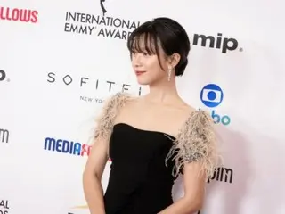 Aktris Han Hyo Ju hadir di Penghargaan Emmy Internasional... Kemampuan bahasa Inggrisnya yang fasih menarik perhatian