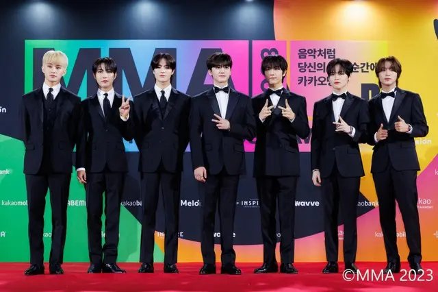 【フォトレポ】「NCT DREAM」、「MMA 2023」レッドカーペットイベントに登場2