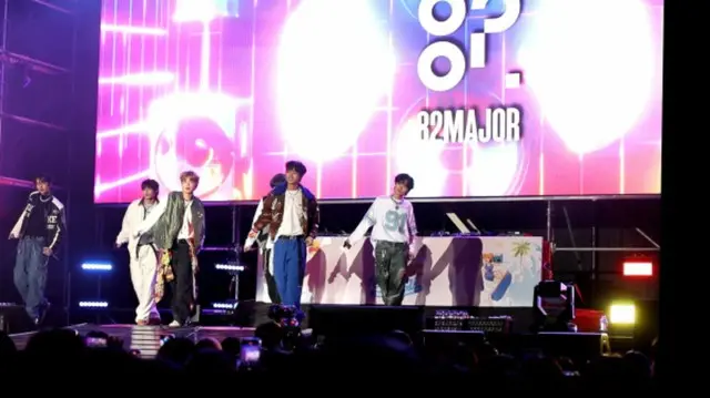 韓国新人ボイグループ「82MAJOR」、オープニングアクト務めた「ジニーミュージックフェスティバル」で完成型アイドルの本領発揮！2写真提供=グレートエムエンタテインメント