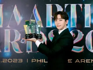 Junho ``2PM'' memenangkan tiga penghargaan, termasuk penghargaan ``AAA'' untuk tahun kedua berturut-turut... ``Saya akan menghargai Anda sebagai aktor yang luar biasa.''