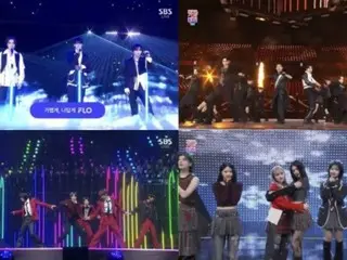 [SBS Gayo Daejun] Panggung Natal yang indah yang didekorasi oleh artis K-POP