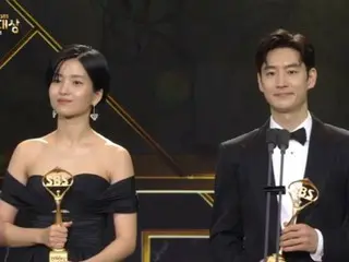 <2023 SBS Drama Awards> Lee Je Hoon & Kim TaeRi bersama-sama memenangkan Drama Awards...Diadakan untuk mengenang mendiang Lee Sun Kyun