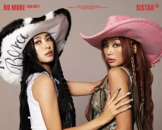 「SISTAR19」、「NO MORE (MA BOY)」のコンセプトフォト公開…セクシーカウガールに変身