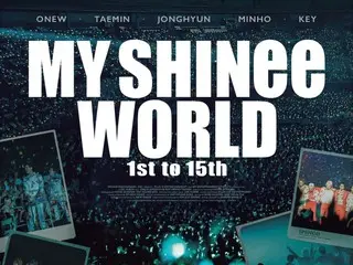 Visual poster versi Jepang untuk “MY SHINee WORLD”, sebuah film konser spesial yang memperingati 15 tahun debut SHINee, telah dirilis!