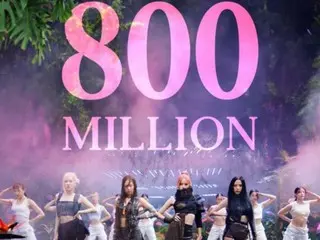 MV "Pink Venom" "BLACKPINK" melampaui 800 juta penayangan...total ke-12