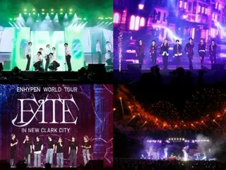 “ENHYPEN” mengakhiri tur dunia 6 bulan mereka dengan konser encore