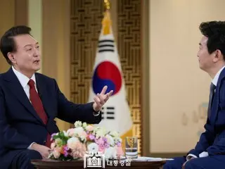 Presiden Yun mengadakan pembicaraan khusus dengan KBS... "Nada dasar politik nasional dan hubungan luar negeri antara Korea Selatan dan Tiongkok tidak berbeda."