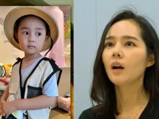 Aktris Han Ga In mengungkapkan putranya yang berusia 5 tahun untuk pertama kalinya...Dia mirip ibunya