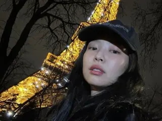 JENNIE "BLACKPINK", aura chic dan hip terpampang penuh... Kecantikan yang terpancar di Paris