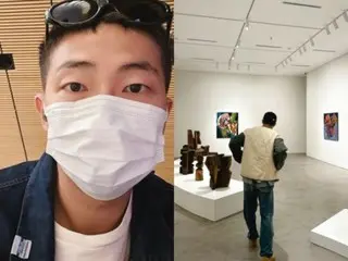 RM mengunjungi museum seni dan V menonton pertandingan sepak bola...Status terkini BTS selama wajib militer menjadi topik hangat setiap hari