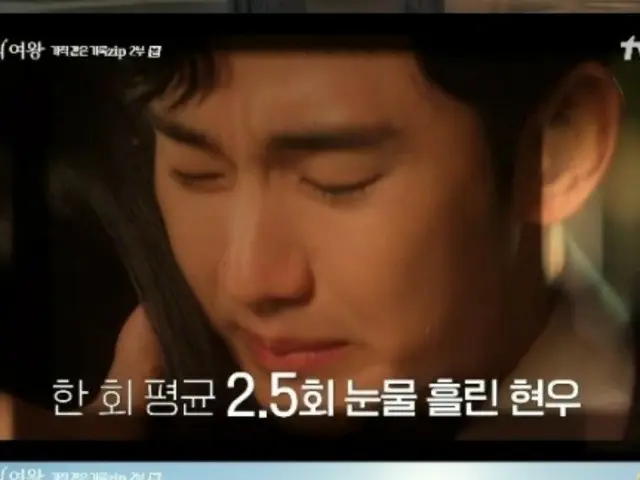 Kim Soo Hyun menangis rata-rata 2,5 kali per episode di 'Queen of Tears'
