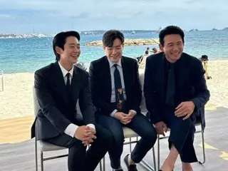 Hwang Jung Min, Jung HaeIn di karpet merah Festival Film Cannes...Film "Veteran 2"