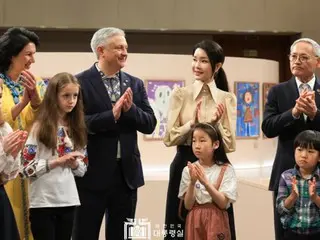 Ibu negara Korea Selatan merencanakan pameran lukisan anak-anak di Ukraina... "Saya ingin berbagi rasa hormat terhadap kehidupan"