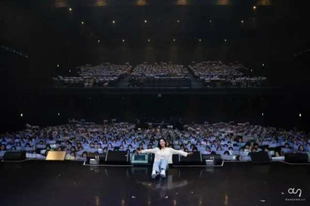 女優キム・ユジョンが25日、日本でファンミーティンを開催した。