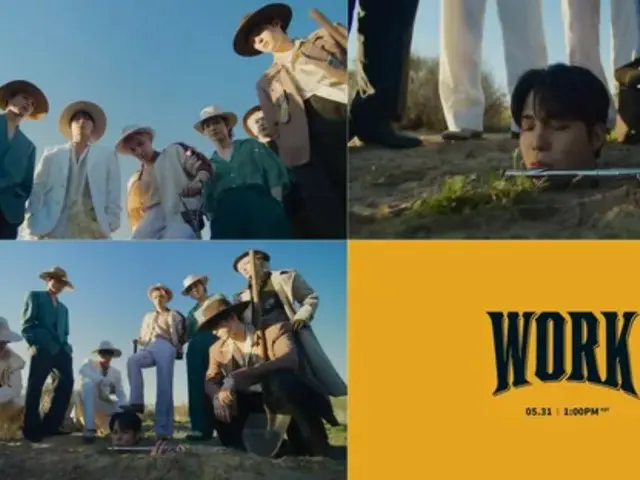 "ATEEZ" merilis teaser MV untuk lagu baru "WORK"...Medley yang sangat membuat ketagihan