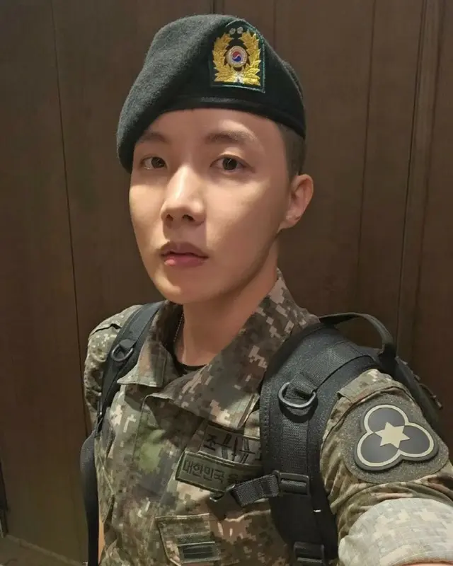 「BTS」J-HOPE、「軍服務は誇り」