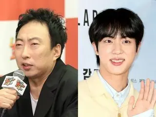 Komedian Park Myung Soo: ``Jin BTS akan segera menyelesaikan wajib militer.''