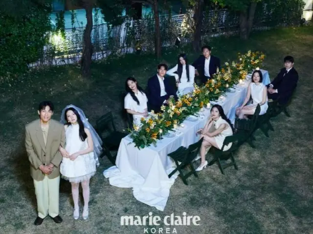 Kim JinKyung dan Kim Seung Kyu mengungkapkan pesta pernikahan mereka yang indah